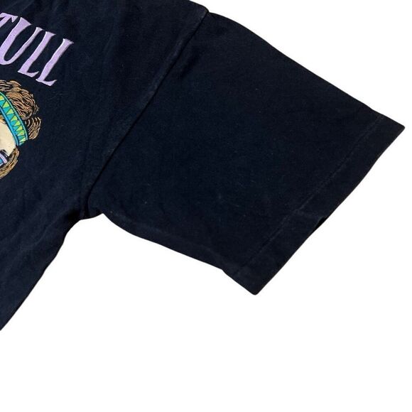 American Vintage 80s Jethro Tull Stand Up Tour Rock Band T Shirt Large - Picture 4 of 6